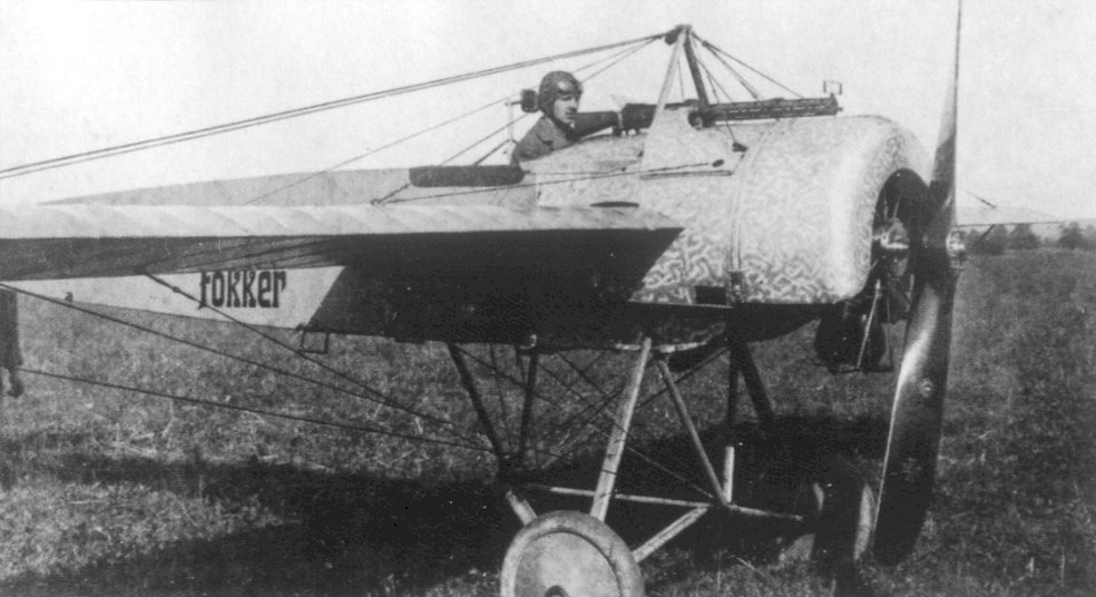 Fokker_EII_WNr_257 15. Juli 1915 - der erste Luftsieg mit einem Fokker Eindecker