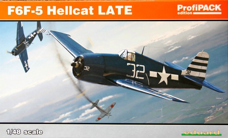 Eduard-8224-F6F-5-Hellcat-6 F6F-5 Hellcat late version von Eduard (ProfiPack # 8224)