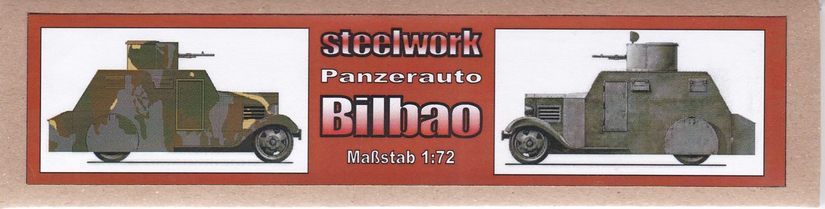 STEELWORK-SK-7201-Bilbao-Panzerwagen-1932-4 Bilbao Panzerwagen 1932 von STEELWORK ( SK 7201 )
