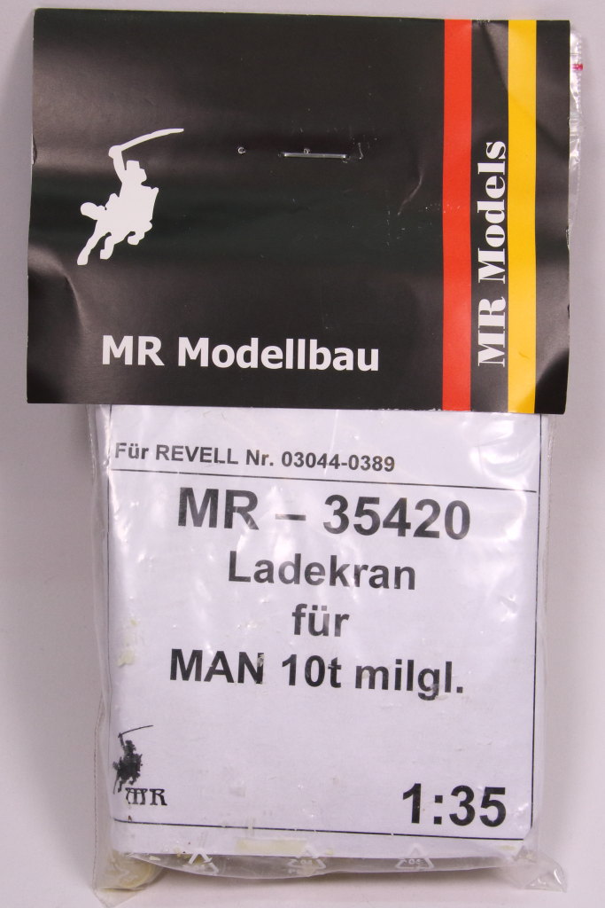 MR_MAN_Ladekran_21 Ladekran für MAN 10t milgl.1t ( Revell ) - 1/35 - MR Modellbau  --- #MR-35420