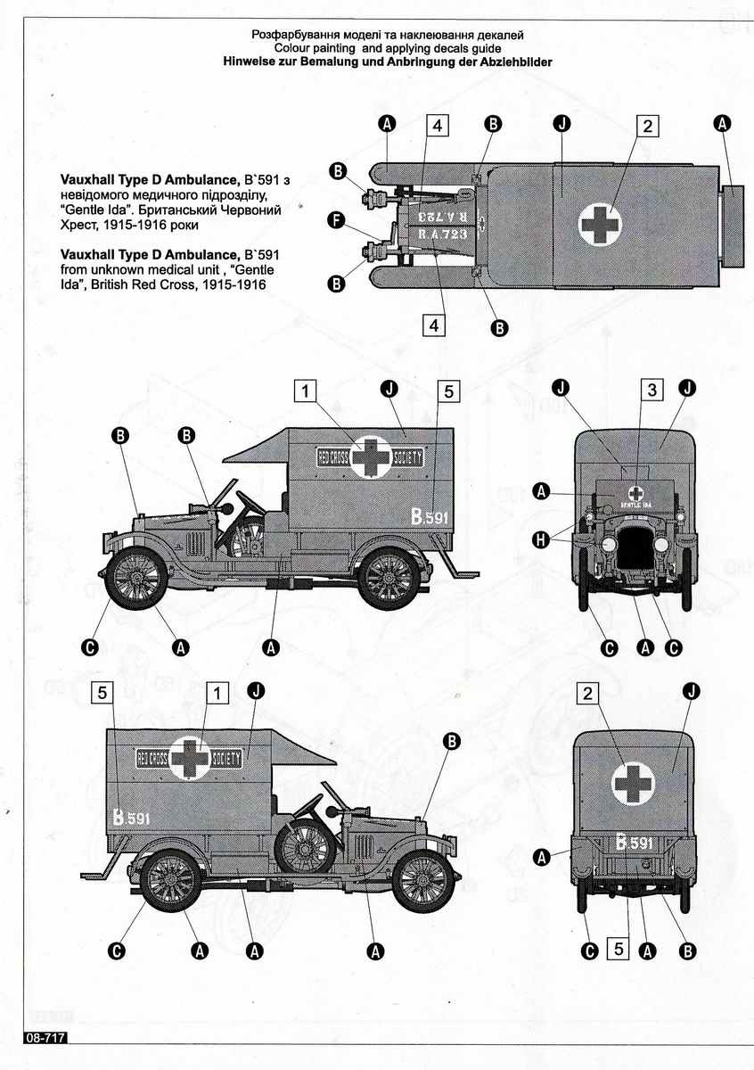 Roden-Vauxhall-D-Type-Ambulance-1 Vauxhall D-Type Ambulance in 1:72 von Roden