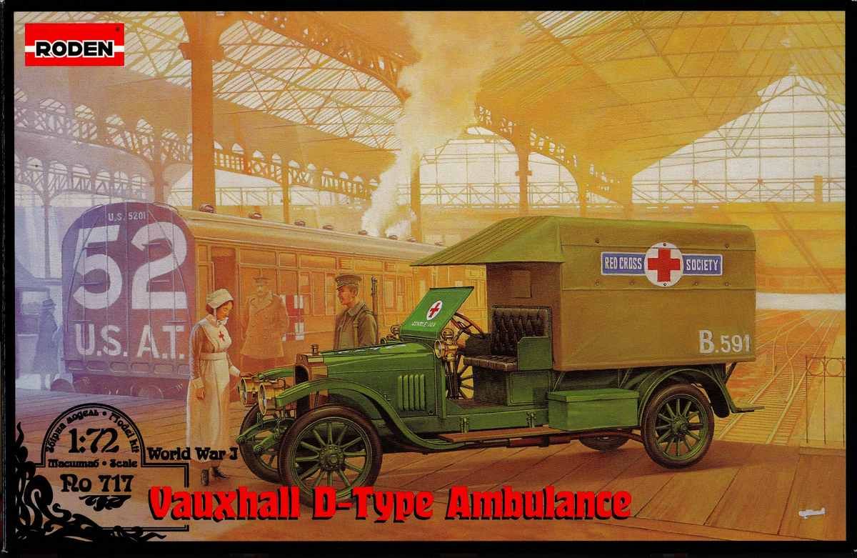 Roden-Vauxhall-D-Type-Ambulance-8 Vauxhall D-Type Ambulance in 1:72 von Roden