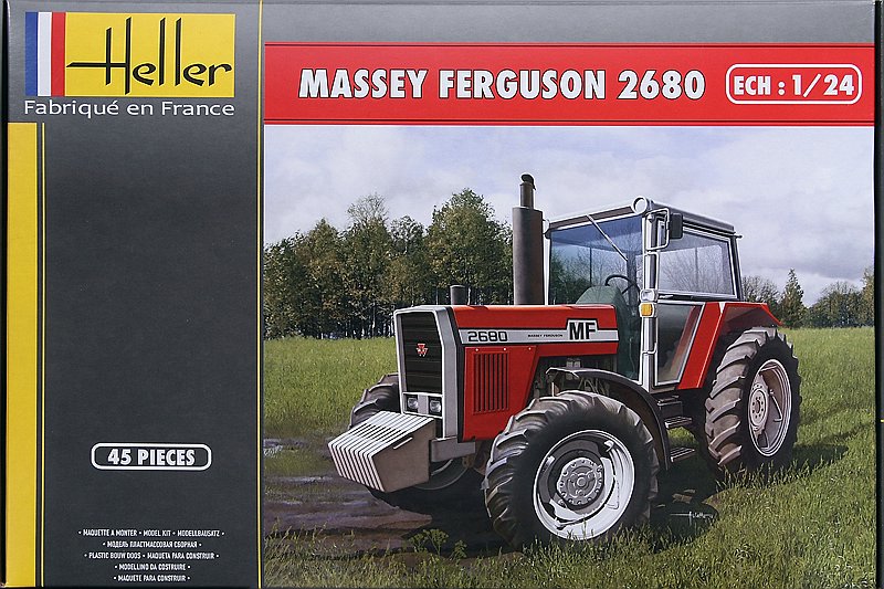 Heller-81402-Massey-Ferguson-2680-1 Massey Ferguson im Maßstab 1/24 von Heller 2680
