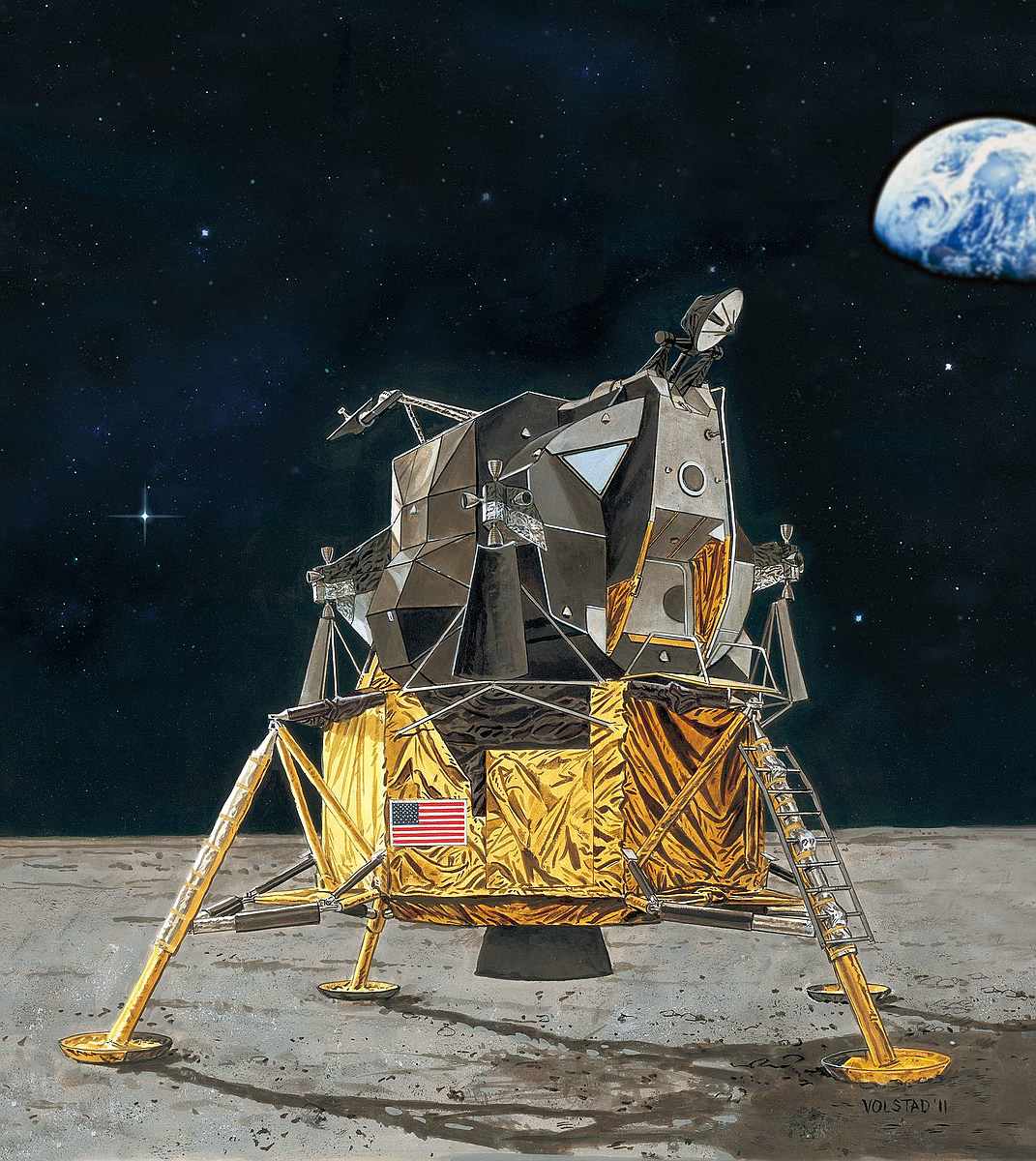 Revell-03701-Apollo-11-Lunar-Module-Eagle-50th-Anniversary-Moon-Landing Revell-Neuheiten im I. Quartal 2019