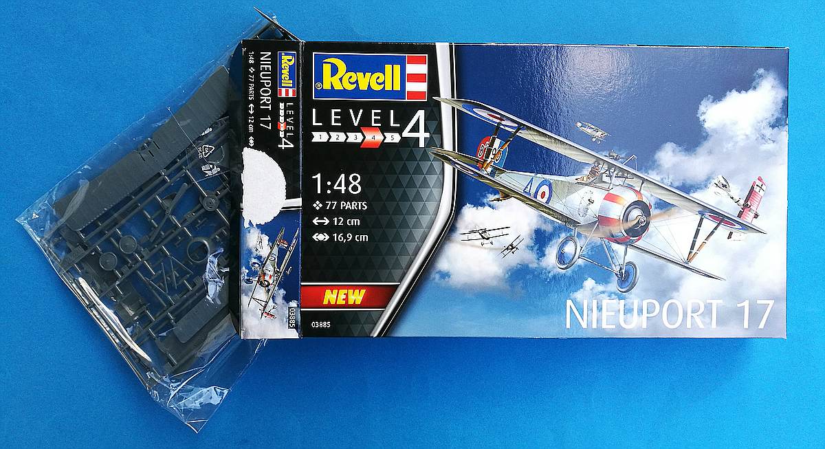 REvell-03885-Nieuport-7-2 Nieuport 17 in 1:48 von Revell 03885