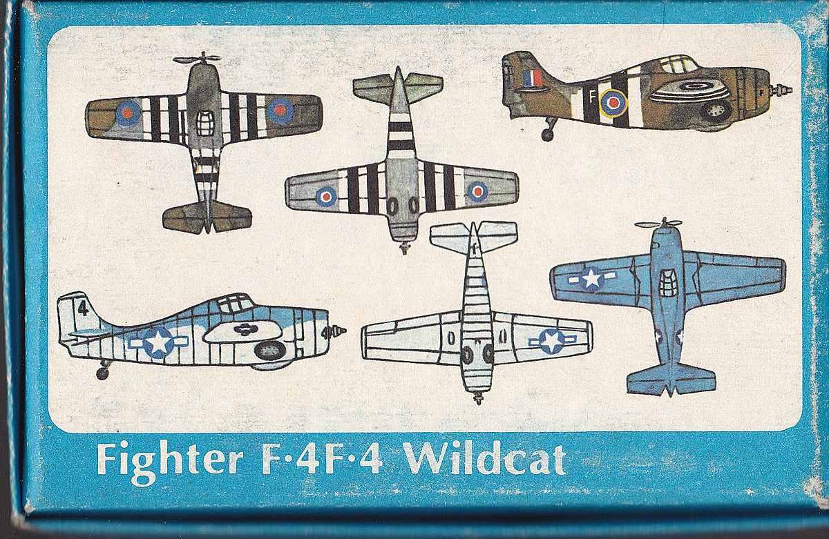 ISKRA-FROG-Wildcat-2 Kit-Archäologie: F4F-4 Wildcat in 1:72 von ISKRA (FROG F.432)