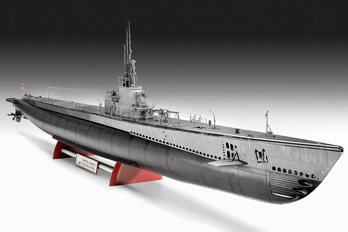 Revell-05168-US-Navy-Gato-Class-Submarine-PLATINUM-EDITION Revell-Neuheiten Januar-April 2020