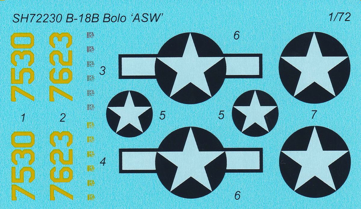 Special-Hobby-SH-72230-Douglas-B-18-Bolo-ASW-36 Douglas B-18B Bolo „ASW Version“ in 1:72 von Special Hobby #SH72230