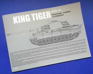 DSC04726-300x239 King Tiger Sd.Kfz.182 Henschel Turret with Zimmerit. Takom 2045.