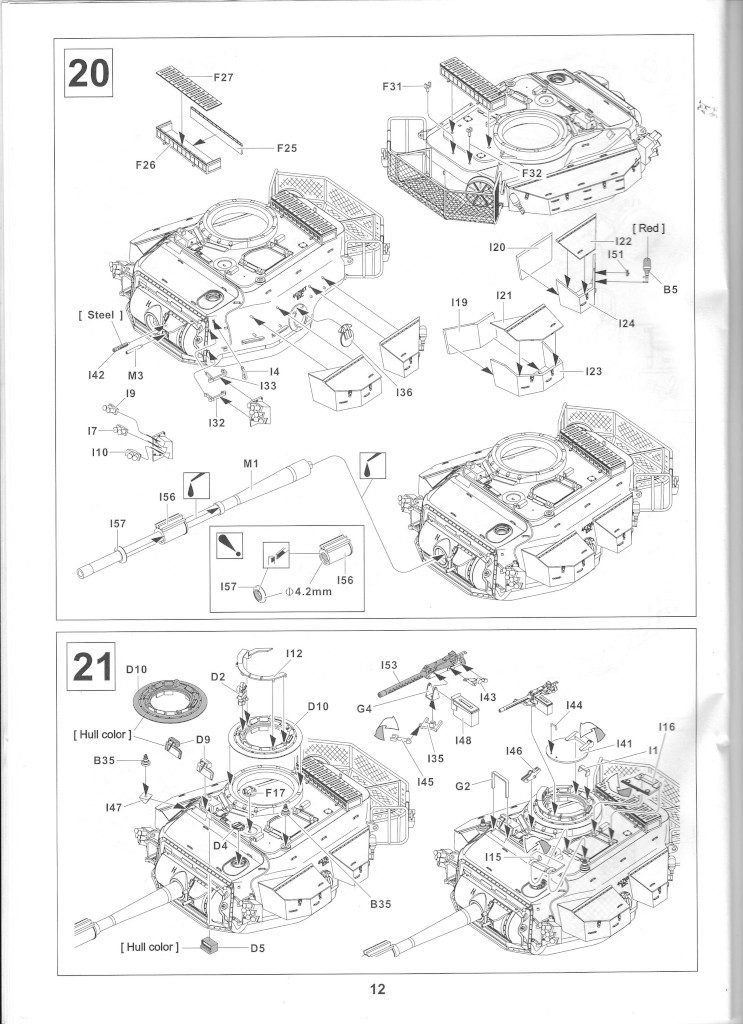 12-1-743x1024 Centurion Mk 5/1 Royal Australian Armoured Corps (Vietnam Version) 1:35 AFV Club (AF35100)