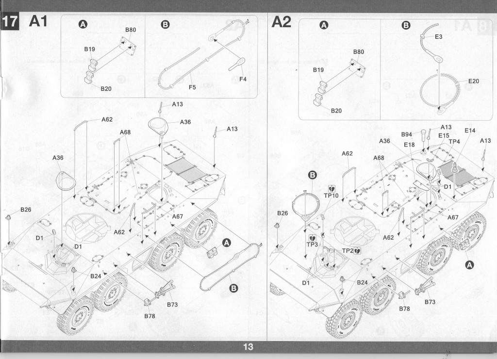 Anleitung14 SpPz 2 Luchs A1/A2 1:35 Takom (#2017)