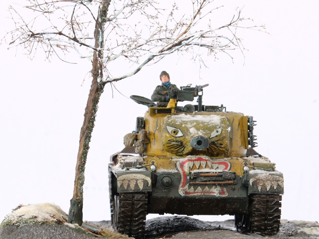 K Build Review : M46 Patton in Korea 1:35 Dragon/Cyber Hobby