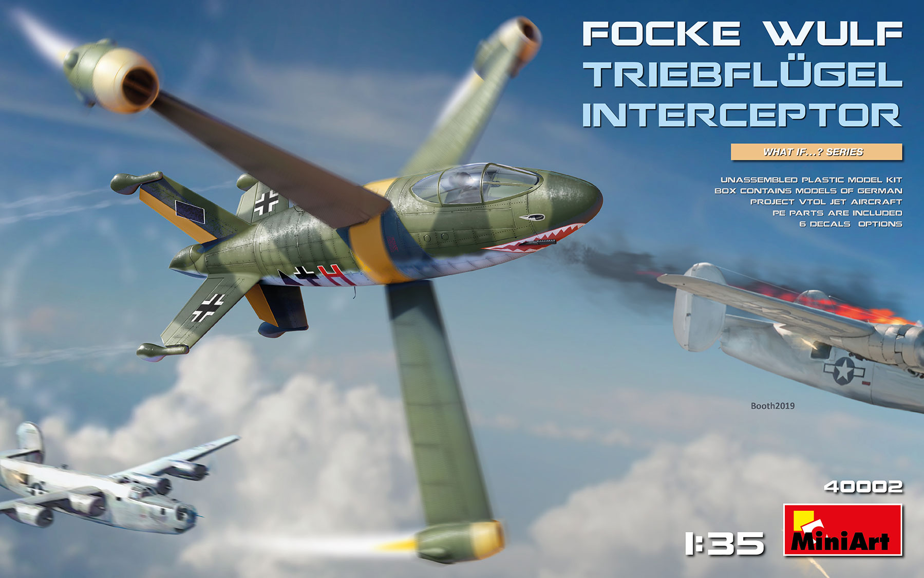 Miniart 41012 1:35th scale Focke-Wilf Fw C.30A Heuschrecke Early Helicopter 