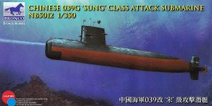 Chinese 039G „Sung“class Attack Submarine in 1:350 von Bronco # NB 5012