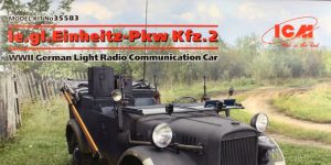 German Light Radio Communication Car (Kfz.2) – ICM 1/35