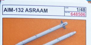 Luft-Luft-Rakete AIM-132 ASRAAM in 1:48 von Eduard BRASSIN # 648506