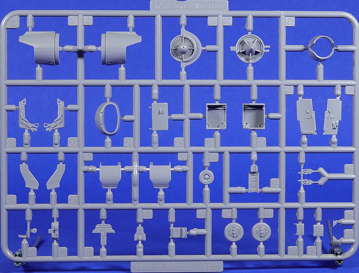 Special-Hobby-72417-SMB-2-Duo-Pack-Rahmen-C-1 SMB-2 Super Mystère Israeli Storm in the Sky in 1:72 von Special Hobby # 72345