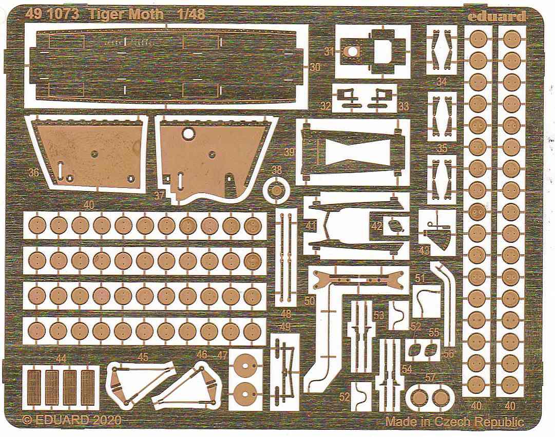 Eduard-491073-Tiger-Moth-8 Eduard Zubehörsets für die Tiger Moth in 1:48 von Airfix