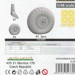 Eduard-648542-und-648543-He-111-Räder-11-150x150 He 111 wheels early / late von Eduard in 1:48 #648542 und 648543