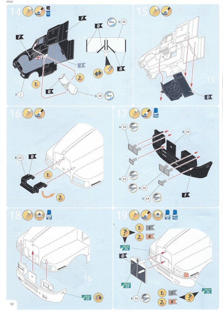 Anleitung10-1 Motörhead Tour Truck 1:32 Revell #07654