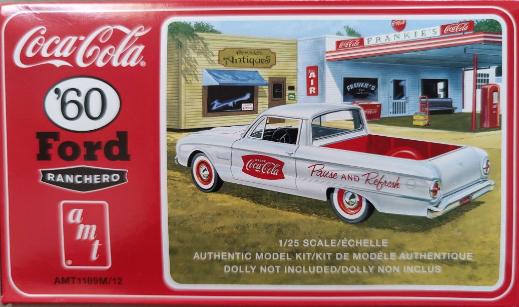 1960 Ford Ranchero „Coca Cola“ in 1:25 von AMT