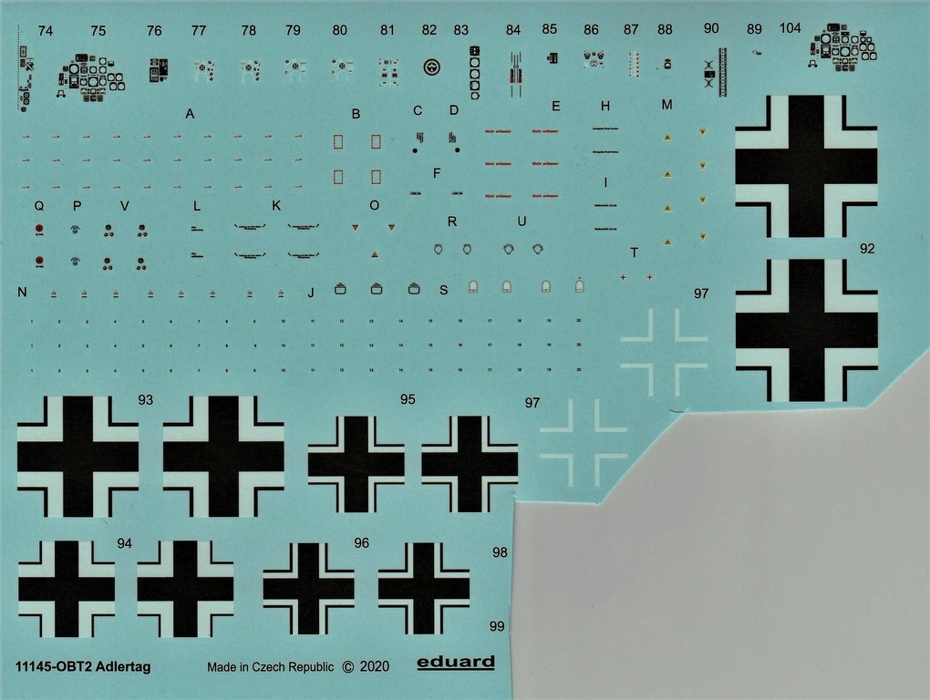 Eduard-11145-Adlertag-Bf-110-56 „Adlertag“ Limited Edition Bf-110 von Eduard in 1:48 #11145