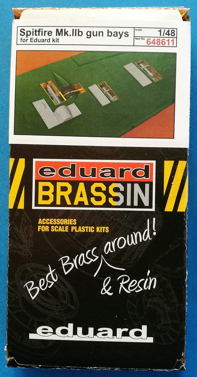 Eduard-648611-Spitfire-Mk.-IIb-gun-bays-1 Spitfire Mk. II gun bays in 1:48 von Eduard #648610 und 611