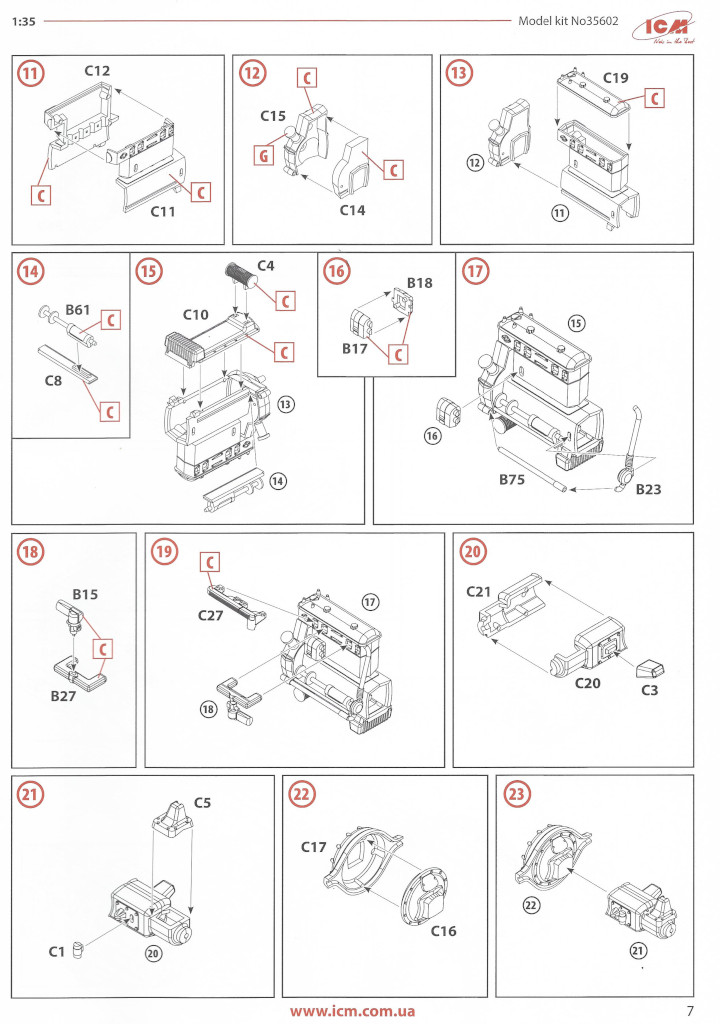 Anleitung07 Leyland Retriever General Service (early production) 1:35 ICM (#35602)