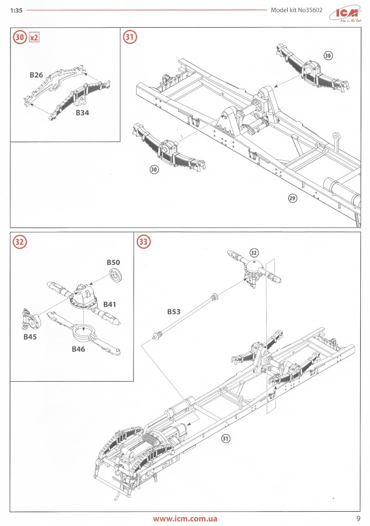 Anleitung09 Leyland Retriever General Service (early production) 1:35 ICM (#35602)