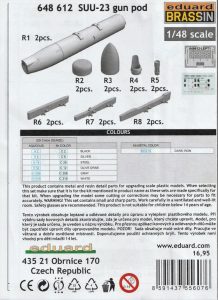 Eduard-648612-SUU-23-gun-pod-14-218x300 Eduard 648612 SUU 23 gun pod (14)