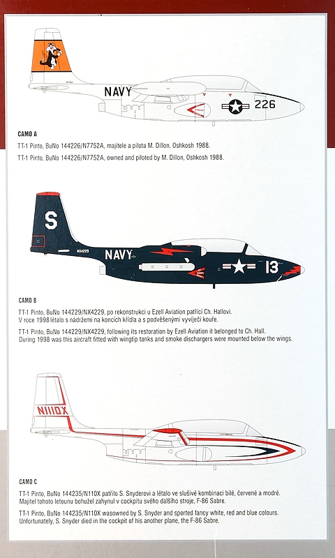 Special-Hobby-SH-72220-TT-1-Pinto-in-Civilian-Service-25 TT-1 Pinto Civilian Service in 1:72 von Special Hobby #SH 72220