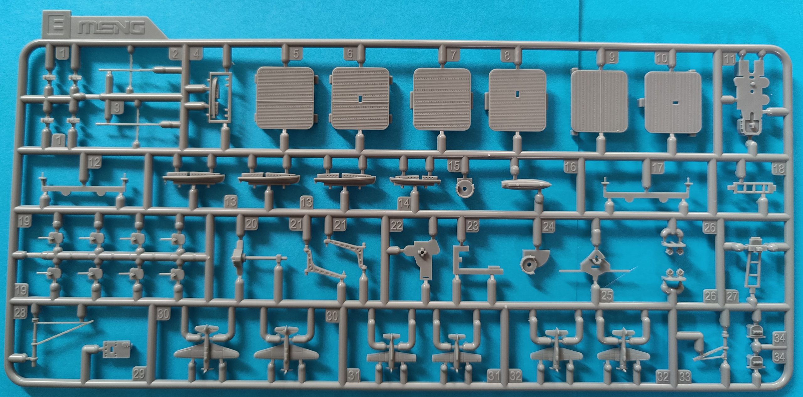 meng_enterprise011-scaled U.S. Navy aircraft carrier Enterprise (CV-6) in 1:700 von Meng