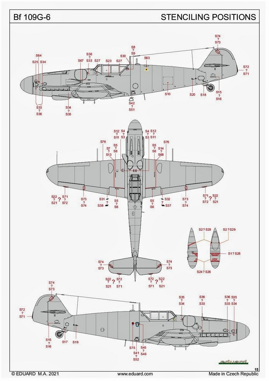 Eduard-84173-Bf-109-G-6-WEEKEND-20 Bf 109G-6 in neuer Weekend-Edition von Eduard in 1:48 #84173