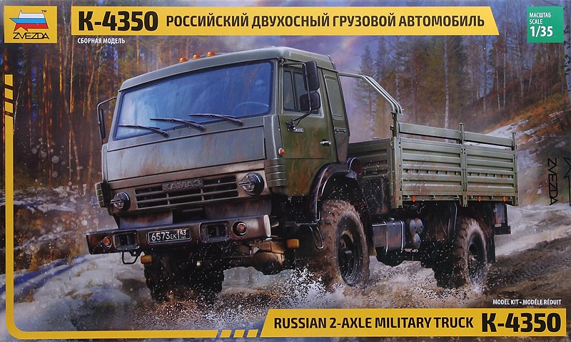 CAMION SOVIÉTIQUE GAZ-AAA (3 Essieux) Maquette En Plastique 1:35 ZS3547
