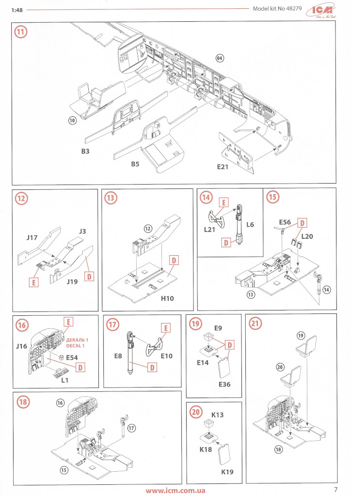 Anleitung07 B-26K Counter Invader 1:48 ICM (#48279)