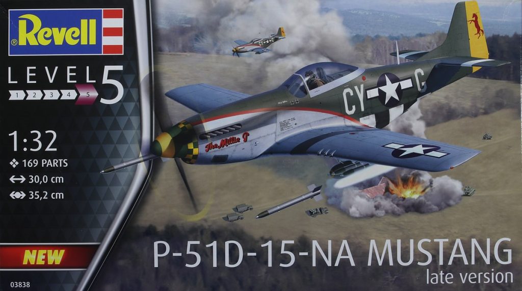 Revell P-51 D Mustang (late version) 1:32 repülő makett 0383
