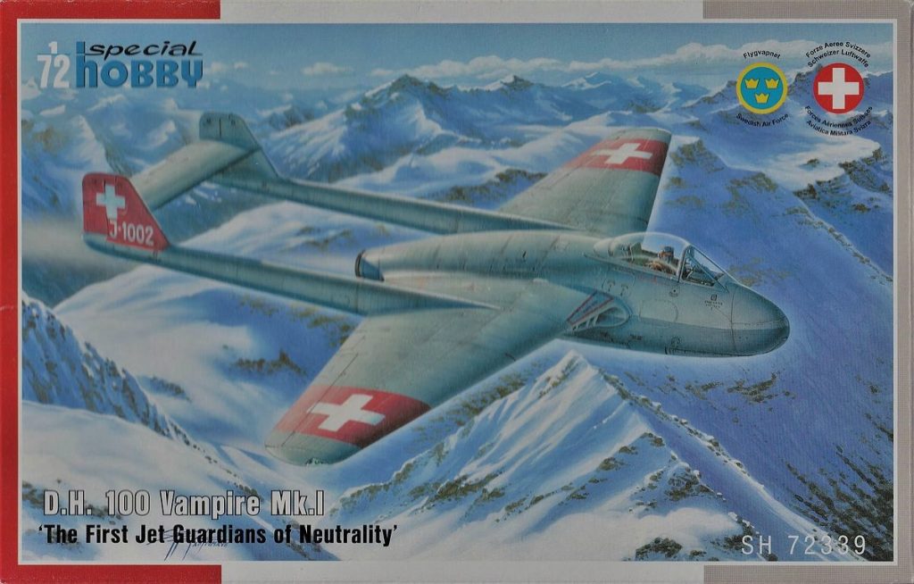 DH.100 Vampire Mk. I in 172 von Special Hobby SH72339