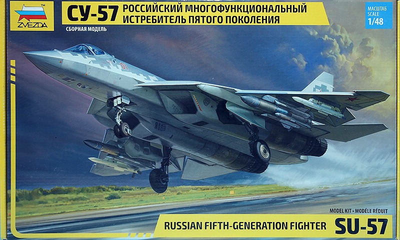 Su-57 in 1:48 von Zvezda # 4824