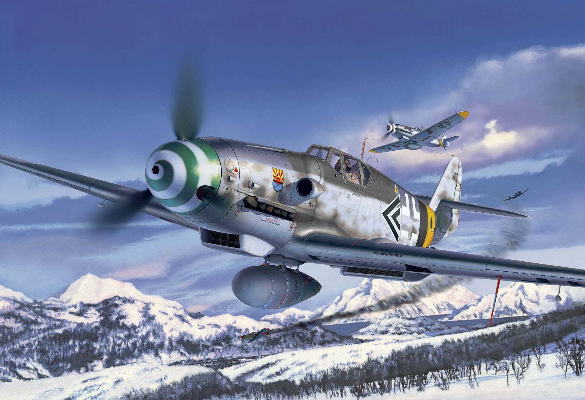 revell-03653_Messerschmitt-Bf109G-6 Revell Neuheiten Juni bis Dezember 2022