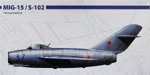 MiG-15 / S-102 in 1:48 von Hobby 2000 #48006