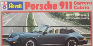 Kit-Archäologie: Porsche 911 Carrera Cabrio  in 1:25 von Revell #7425