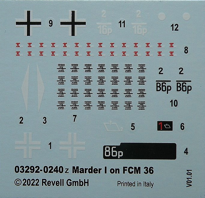 Revell-03292-Marder-I-16 Marder I auf FCM 36(f) in 1:35 von Revell #03292