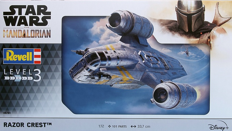 The Mandalorian: Razor Crest in 1:72 von Revell # 06781