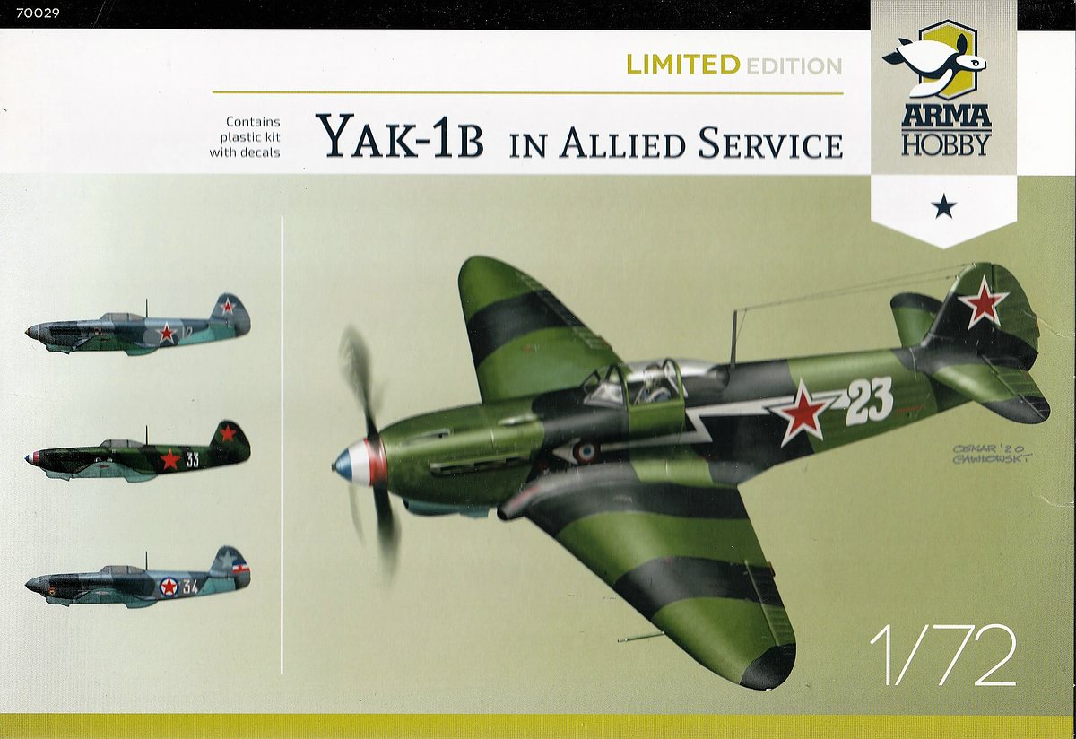 Yak1b in Allied Service in 172 von Arma Hobby 70029