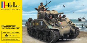 M4A2 Sherman Division Leclerc in 1:72 von Heller #79894