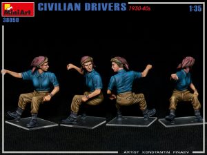 MiniArt-38050-Civilian-Drivers-1930-40s-5-300x225 Печать