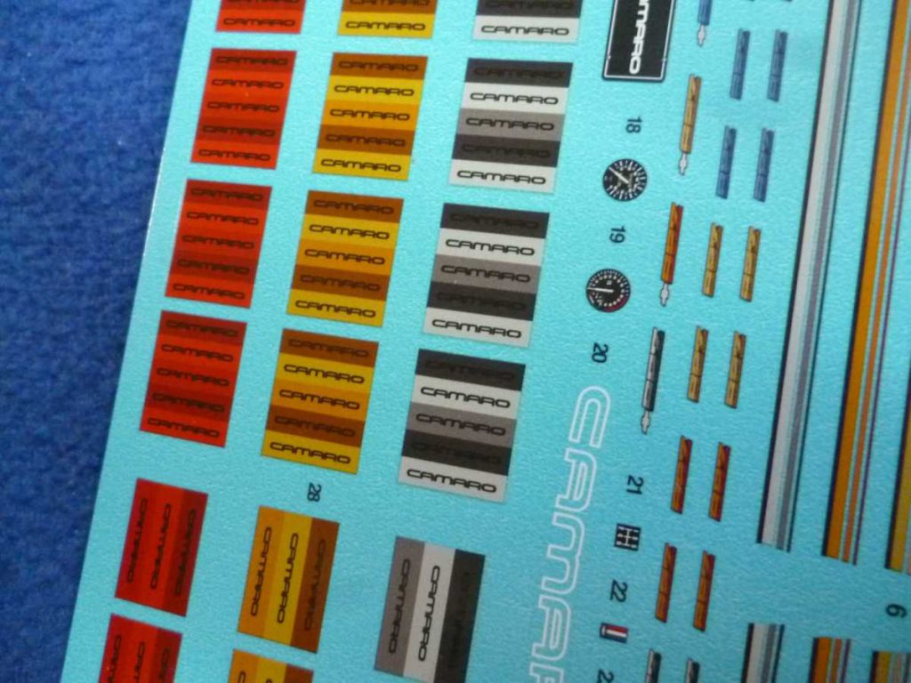 1985 Chevrolet Camaro Z28 in 1:24 von Revell #14540 1985 Chevrolet Camaro Z28 in 1:24 von Revell #14540