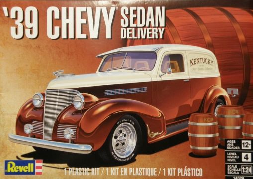 Kit Maquette Voiture Revell 1:24 - Chevrolet Sedan Delivery 1939 | Modèle à Construire Pour Passionnés