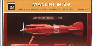 Macchi M.39 Schneider Trophy in 1:48 von SBS Model #4007