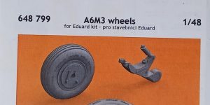 A6M3 wheels in 1:48 von Eduard #648799